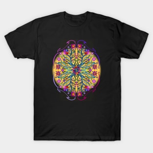 Block Lotus T-Shirt